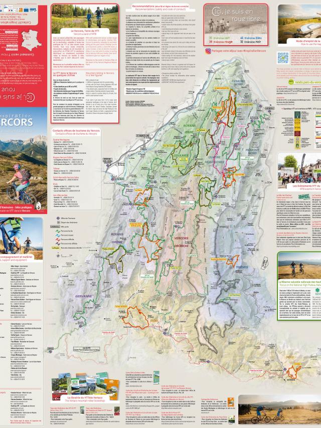 Couv Carto Vtt Vercors 2608 Gtv