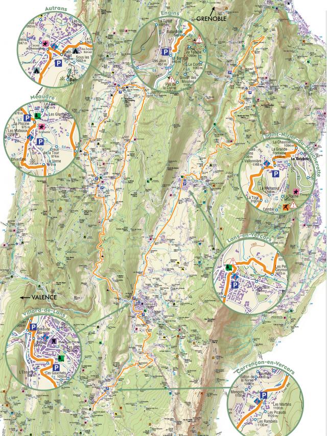 Couv De Carte Via Vercors 2020