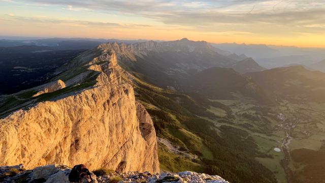 ©zanardi Lever Du Soleil Au Sommet Du Grand Veymont