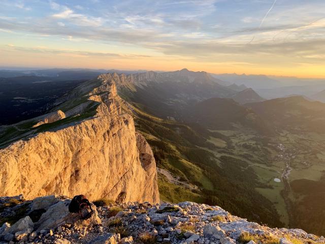 ©zanardi Lever Du Soleil Au Sommet Du Grand Veymont