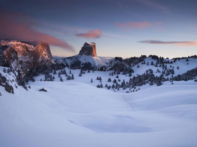 Aurore à Chaumailloux, Vercors