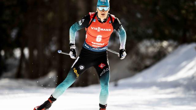 16.02.2020, Antholz, Italy (ITA):
Emilien Jacquelin (FRA) - IBU World Championships Biathlon, pursuit men, Antholz (ITA). www.nordicfocus.com. © Modica/NordicFocus. Every downloaded picture is fee-liable.