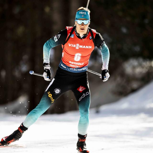 16.02.2020, Antholz, Italy (ITA):
Emilien Jacquelin (FRA) - IBU World Championships Biathlon, pursuit men, Antholz (ITA). www.nordicfocus.com. © Modica/NordicFocus. Every downloaded picture is fee-liable.