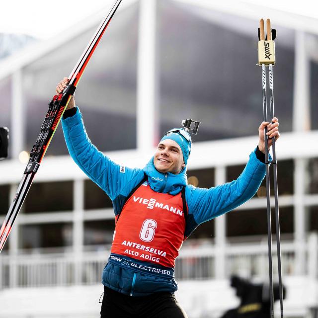 16.02.2020, Antholz, Italy (ITA):
Emilien Jacquelin (FRA) - IBU World Championships Biathlon, pursuit men, Antholz (ITA). www.nordicfocus.com. © Modica/NordicFocus. Every downloaded picture is fee-liable.