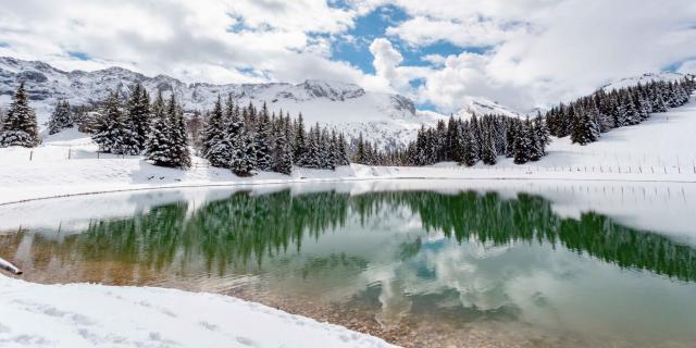 ©carolesavary Paysage Lac des prés Hiver- Villard de Lans