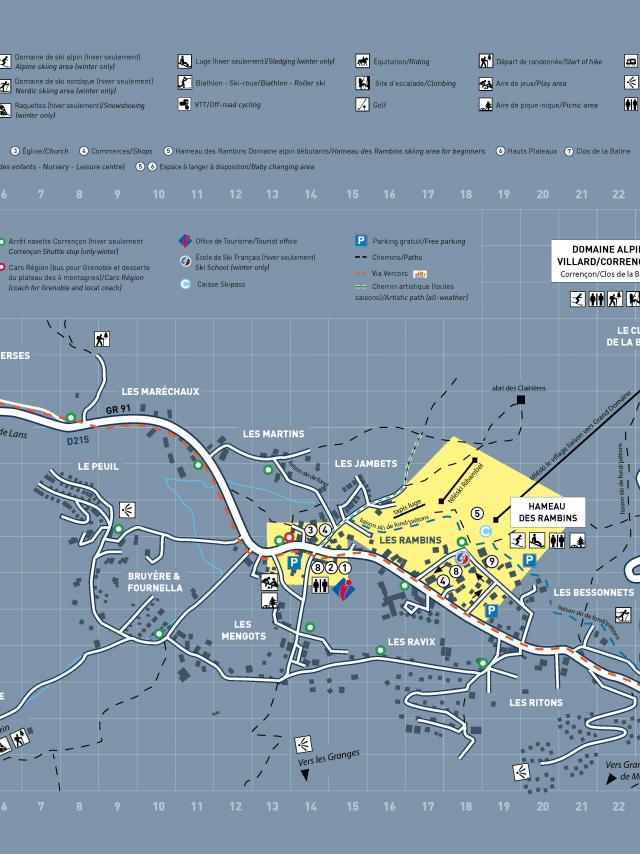 Plan Corrençon En Vercors 2022